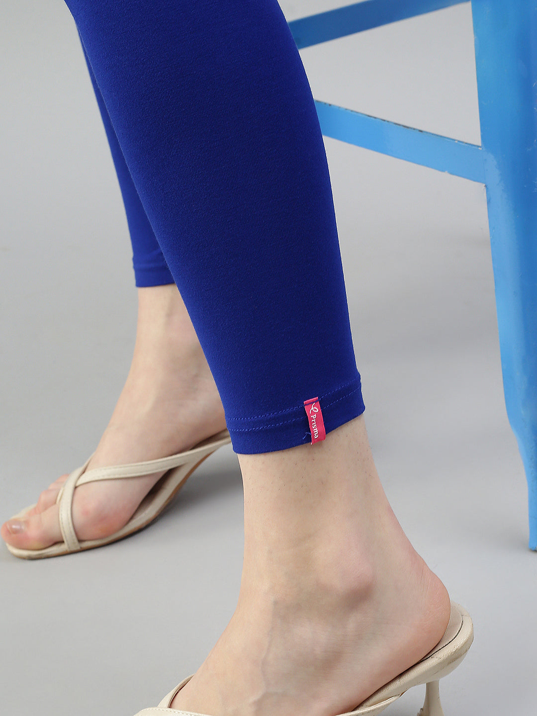 Buy online Aaritra Fashion 4 Way Lycra Ankle Length Leggings - Navy Blue -AFL103XL