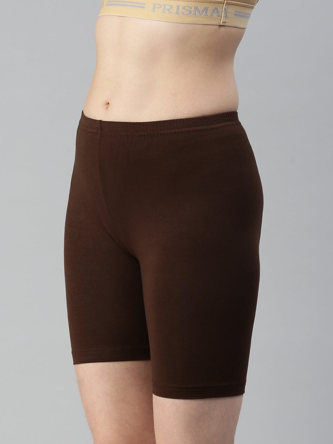 Prisma-Yoga Shorts-Brown_image_View01