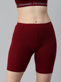 Prisma-Yoga Shorts-Frenchwine_View1