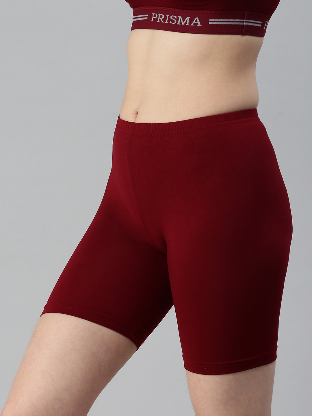 Prisma-Yoga Shorts-Frenchwine_View3
