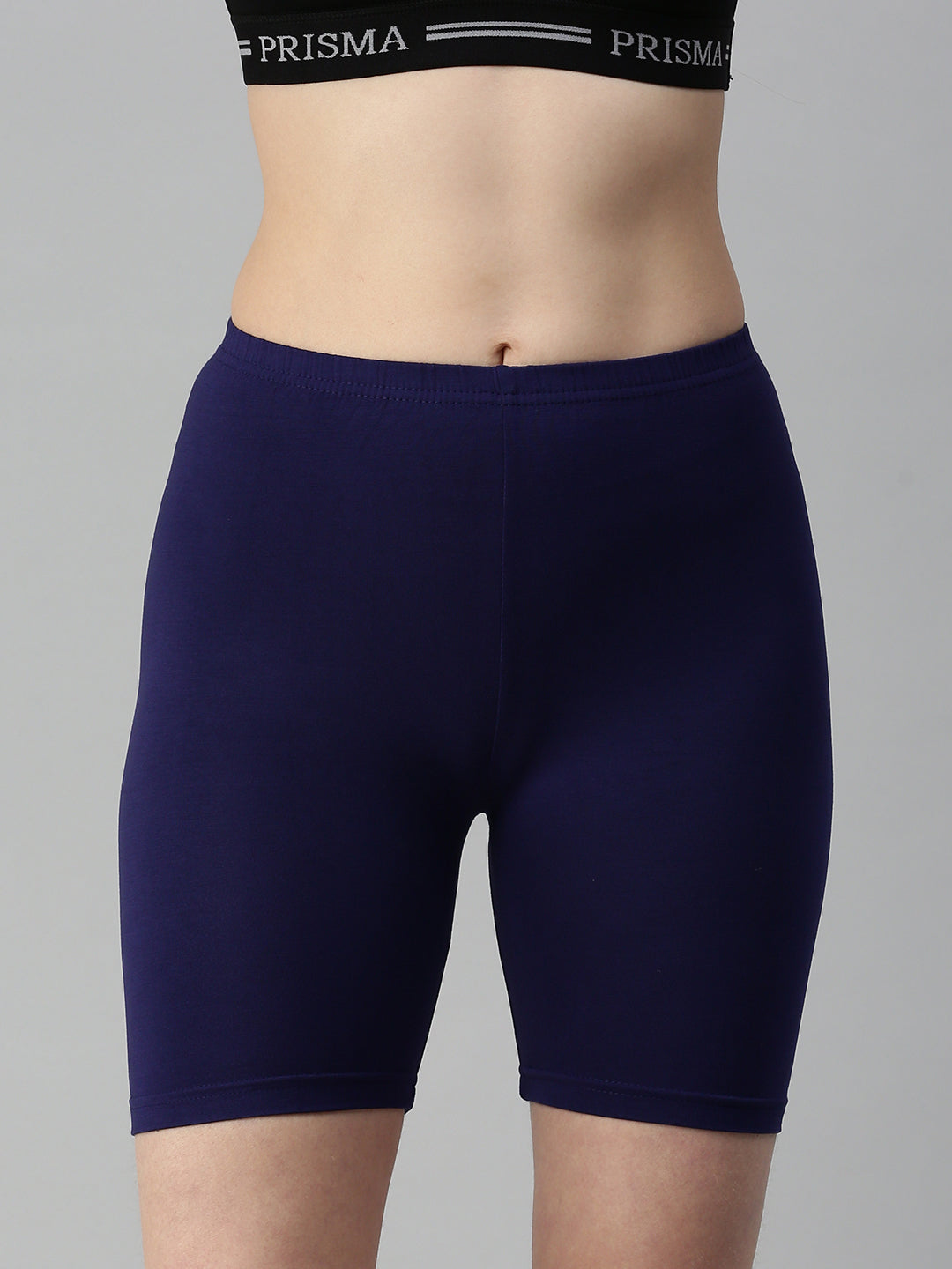 Prisma-Yoga Shorts-Ink Blue_View01