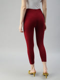 Prisma Cuff Length Leggings – Frenchwine – View7