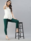 Prisma  Cuff length leggings bottle green View 2