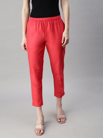 Prisma | Woven Kurti Pant-Coral Fashion Wears