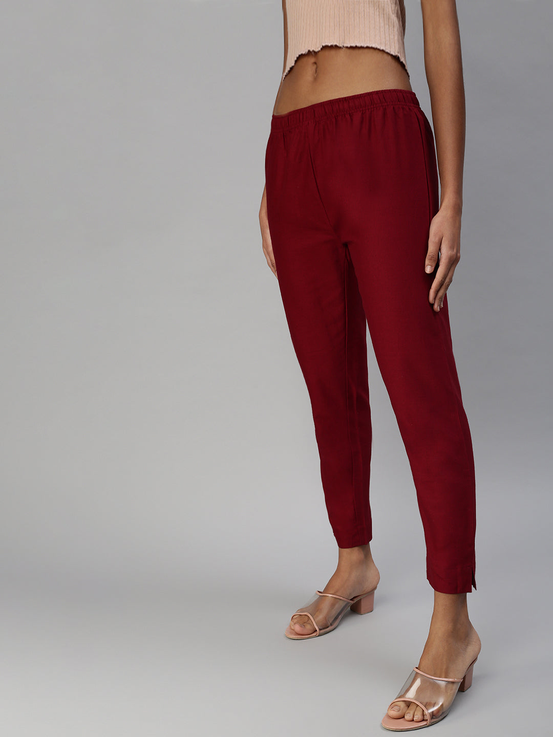Prisma | Woven Kurti Pant-Frenchwine Fashion Wears