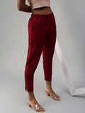 Prisma | Woven Kurti Pant-Frenchwine Fashion Wears