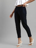 Prisma | Woven Kurti Pant-Navy Fashion Wears