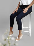 Prisma | Woven Kurti Pant-Navy Fashion Wears